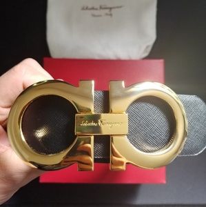 Salvatore Ferragamo Double Gancini Belt